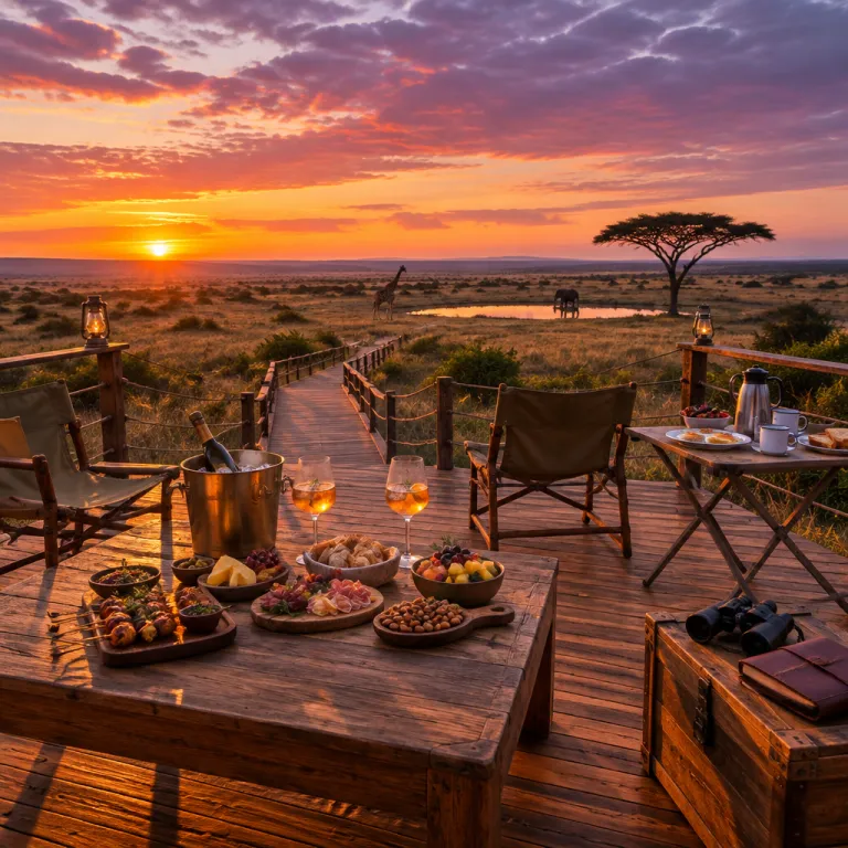 The sundowner and the bush breakfast: the daily food theatre that defines a safari