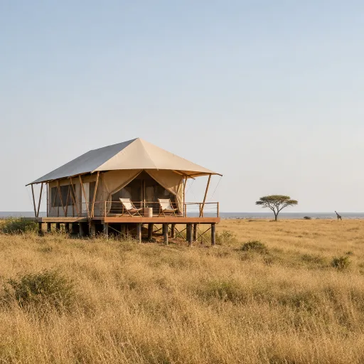 Kubu Kubu tented lodge: elevated safari elegance on the Serengeti plains