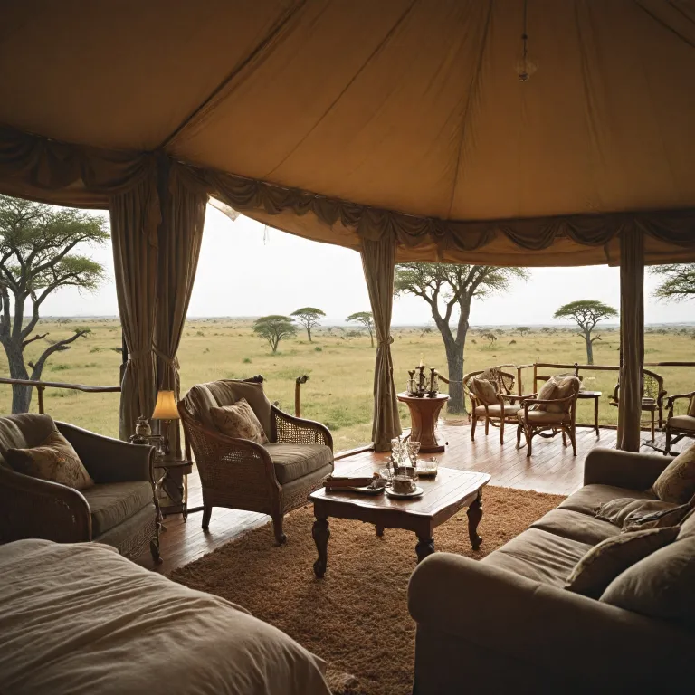 Luxury safari accommodations in the Serengeti: An elevated experience of Tanzania’s wild heart
