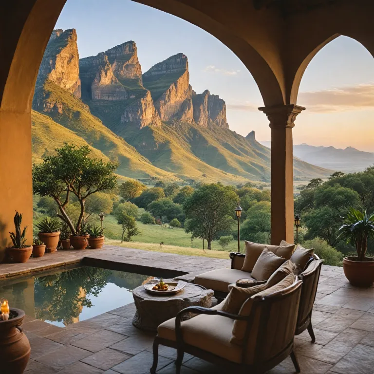 Experience refined luxury at giant castle lodge: a premium safari escape in the Drakensberg