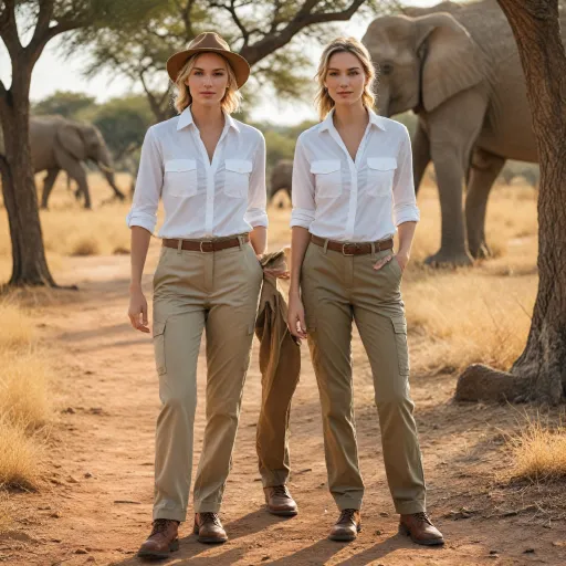 Elegant women’s travel pants for an African safari: how to choose the perfect pair