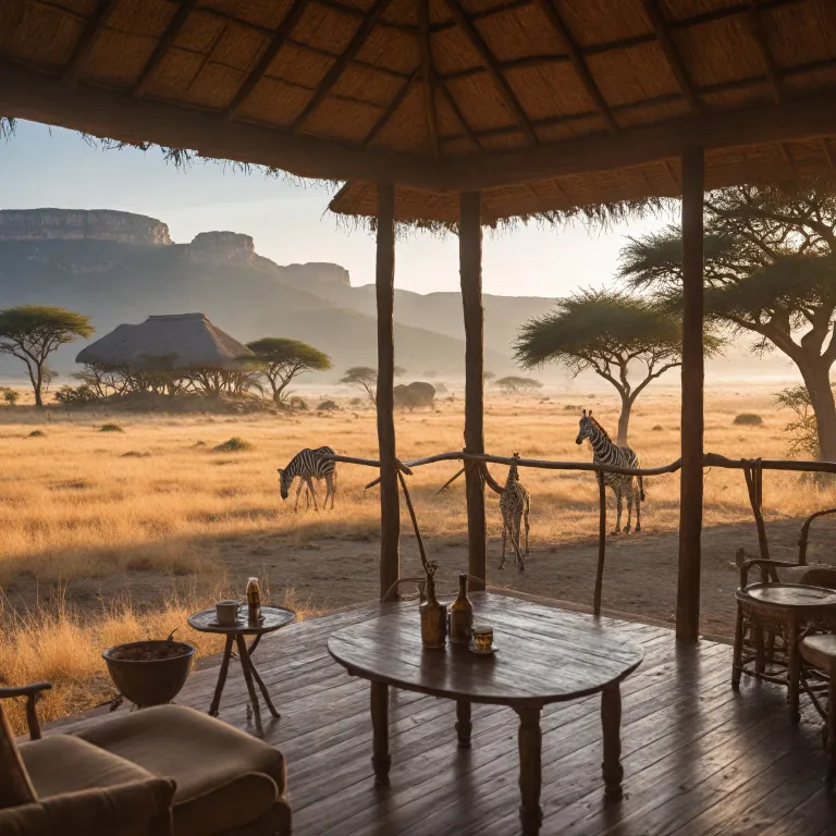 Planning a safari lodge stay around the weather in Kenya, Africa in July