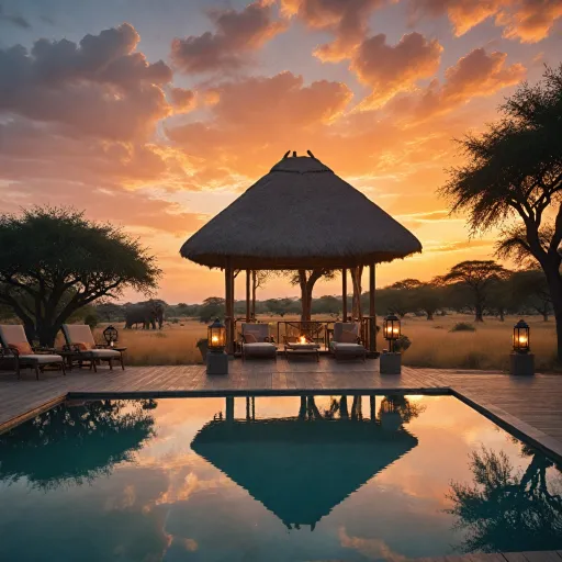 Planning the best time to visit Africa Kenya for a luxury safari lodge stay