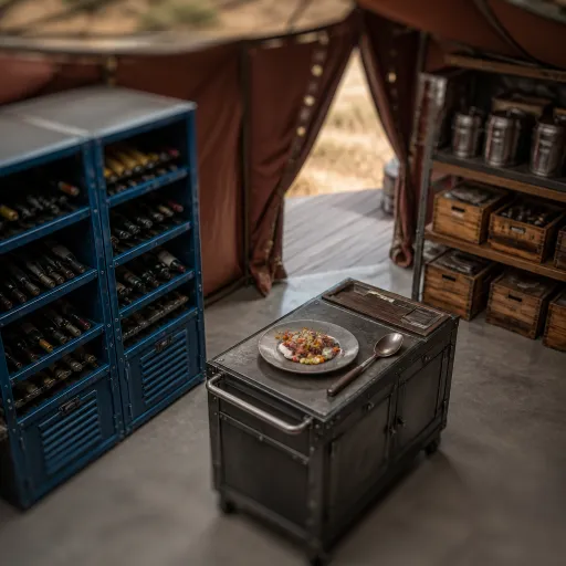 Wine cellars in tented camps and chefs who traded city kitchens for the bush