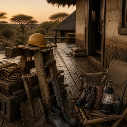 After sixteen months and a flood, Jaci's returns to Madikwe with a lodge the family built twice